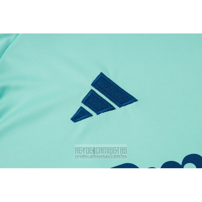 Chandal del Real Madrid Manga Corta 2024-2025 Verde - Pantalon Corto